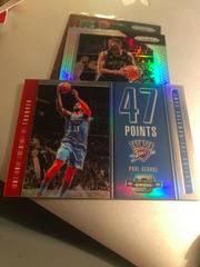 Paul George Basketball Cards 2018 Panini Contenders Optic Playing the Numbers Game Prices