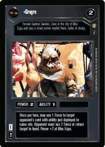 Gragra [Limited] Star Wars CCG Tatooine