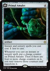 Primal Amulet [Foil] Magic Ixalan Prices