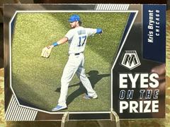 Kris Bryant #EOP9 Baseball Cards 2021 Panini Mosaic Eyes on the Prize Prices