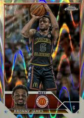 Bronny James [RayWave] #20 Basketball Cards 2023 Topps Chrome McDonald's All American Prices