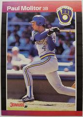 Paul Molitor Baseball Cards 1989 Donruss Prices