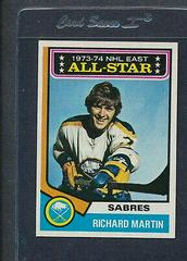Richard Martin Hockey Cards 1974 Topps Prices
