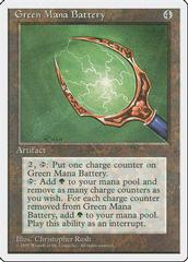 Green Mana Battery Magic 4th Edition Prices