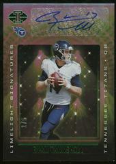 Ryan Tannehill [Green] #LS-RT Football Cards 2021 Panini Illusions Limelight Signatures Prices