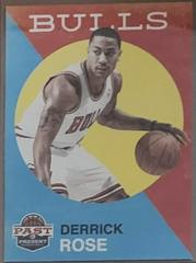 Derrick Rose Basketball Cards 2011 Panini Past and Present Prices