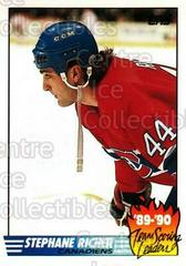 Stephane Richer [Tiffany] Hockey Cards 1990 Topps Team Scoring Leaders Prices