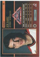 Back | Joe Sakic Hockey Cards 1993 Pinnacle All Stars