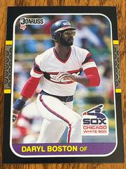 Daryl Boston Baseball Cards 1987 Donruss Prices