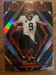 Drew Brees [silver] #FF-3 Football Cards 2022 Panini Phoenix Fire Forged Prices