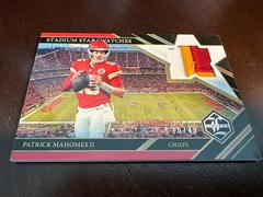 Patrick Mahomes II [Gold Spotlight] #SSS-PM Football Cards 2022 Panini Limited Stadium Star Swatches Prices