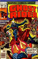Ghost Rider #30 (1978) Comic Books Ghost Rider Prices