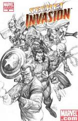Secret Invasion [Sketch] #8 (2008) Comic Books Secret Invasion Prices