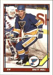Brett Hull #303 Hockey Cards 1991 O-Pee-Chee Prices