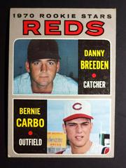 Reds Rookies [D. Breeden, B. Carbo] #36 Baseball Cards 1970 Topps Prices