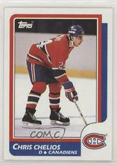 Chris Chelios Hockey Cards 1986 Topps Prices