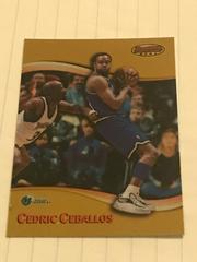 Cedric Ceballos #5 Basketball Cards 1998 Bowman's Best Prices