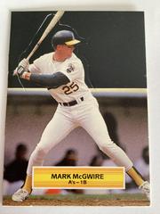 Mark McGwire Baseball Cards 1989 Donruss All Stars Pop Ups Prices
