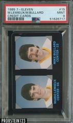 Mario Lemieux, Mike Bullard #15 Hockey Cards 1985 7-Eleven Credit Cards Prices