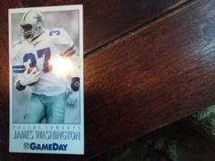 James Washington #222 Football Cards 1992 Fleer Gameday Prices