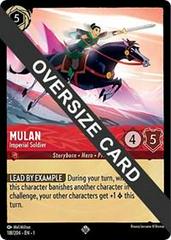 Mulan - Imperial Soldier [Oversized] #118 Lorcana First Chapter Prices