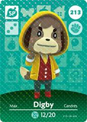 Digby #213 [Animal Crossing Series 3] Amiibo Cards Prices