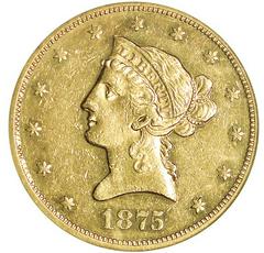 1875 [PROOF] Coins Liberty Head Gold Eagle Prices
