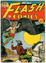 Flash Comics #9 (1940) Comic Books Flash Comics Prices