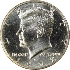 1992 P Coins Kennedy Half Dollar Prices