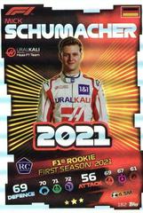 Mick Schumacher #182 Racing Cards 2021 Topps Turbo Attax Formula 1 Prices