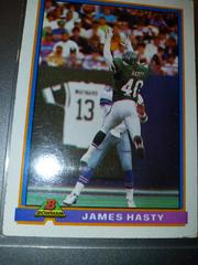 James Hasty #393 Football Cards 1991 Bowman Prices