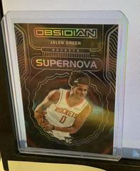 Jalen Green [Purple] #10 Basketball Cards 2021 Panini Obsidian Supernova Prices