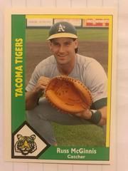Russ McGinnis #21 Baseball Cards 1990 CMC Tacoma Tigers Prices