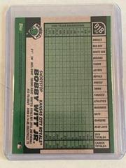 Back | Bobby Witt Jr. [Chrome] Baseball Cards 2021 Bowman 1991