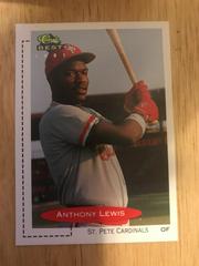 Anthony Lewis #137 Baseball Cards 1991 Classic Best Prices