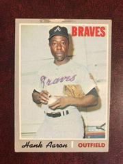 Hank Aaron #500 Baseball Cards 1970 Topps Prices