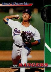 Matt Whiteside #3 Baseball Cards 1993 Stadium Club Rangers Prices