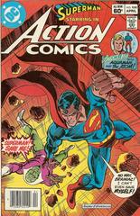 Action Comics [Newsstand] #530 (1982) Comic Books Action Comics Prices