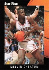 Melvin Cheatum #12 Basketball Cards 1991 Star Pics Prices