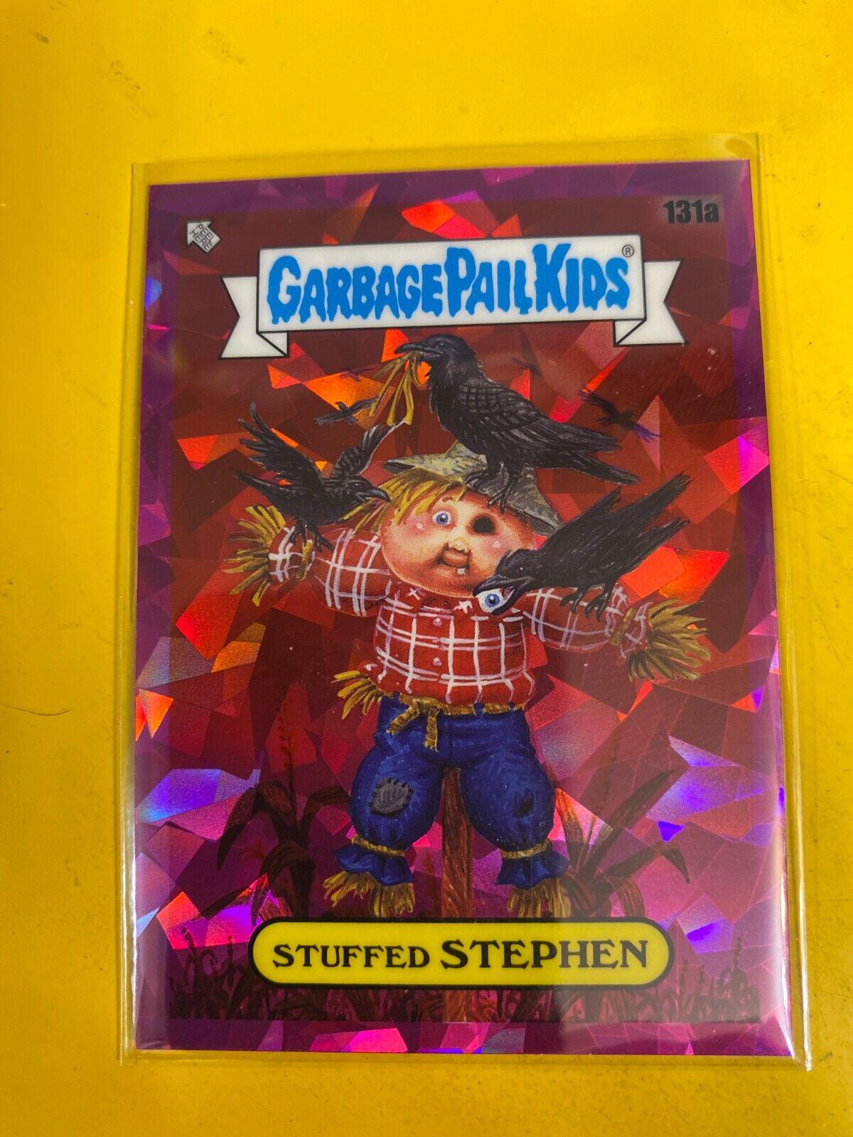 STUFFED STEPHEN [Fuschia] #131a Garbage Pail Kids 2021 Sapphire