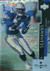 Shawn Springs [Single] Football Cards 1998 Upper Deck Black Diamond Prices