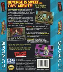 Revengers Of Vengeance - Back | Revengers of Vengeance Sega CD