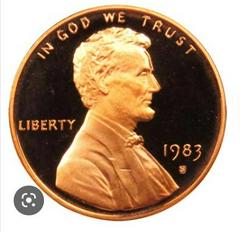 1983 S [PROOF] Coins Lincoln Memorial Penny Prices
