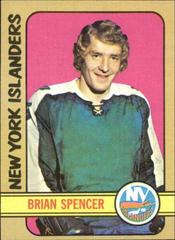 Brian Spencer #53 Hockey Cards 1972 Topps Prices