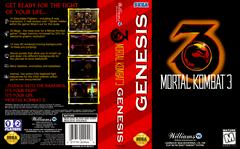 Full Cover | Mortal Kombat 3 Sega Genesis