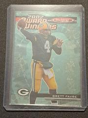 Brett Favre #AW8 Football Cards 2007 Topps Total 2002 Award Winners Prices