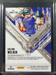 Back | Colton Welker Baseball Cards 2022 Panini Diamond Kings DK Materials Signatures