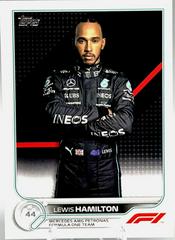 Lewis Hamilton #5 Racing Cards 2022 Topps Formula 1 Prices
