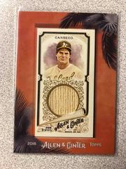 Jose Canseco #MFR-JC BAT Baseball Cards 2018 Topps Allen & Ginter Prices