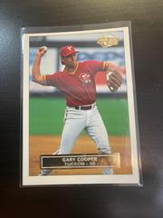 Gary Cooper #40 Baseball Cards 1992 Fleer Excel Prices